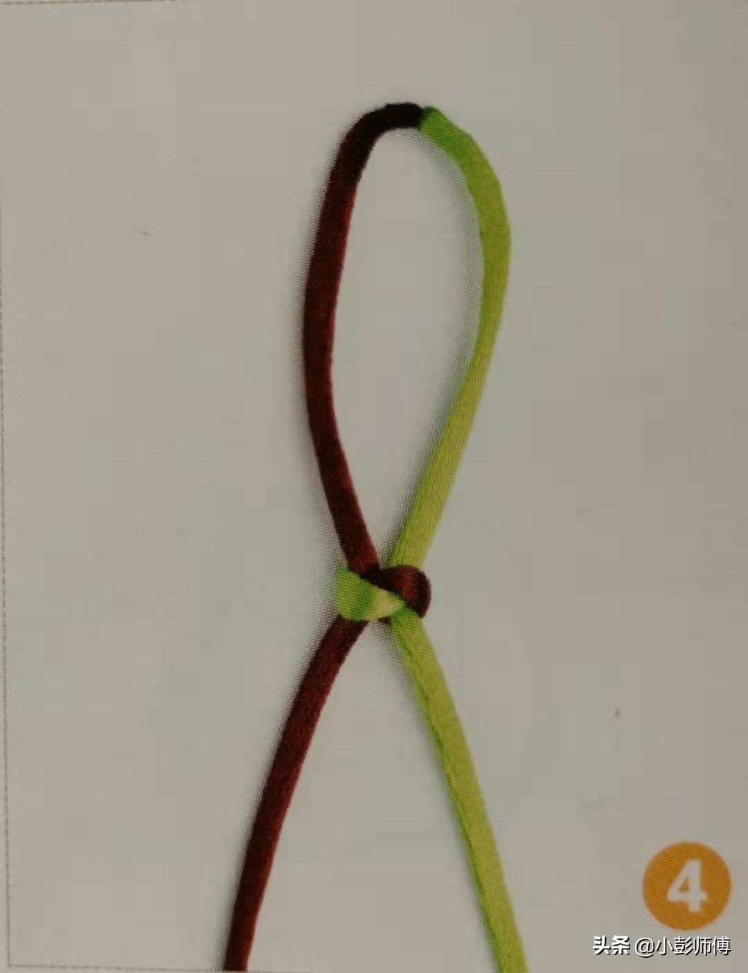 金刚结手绳编织教程（图文教你一看就会的金刚结编法，手链，挂绳，小挂件都能用得上）(图12)