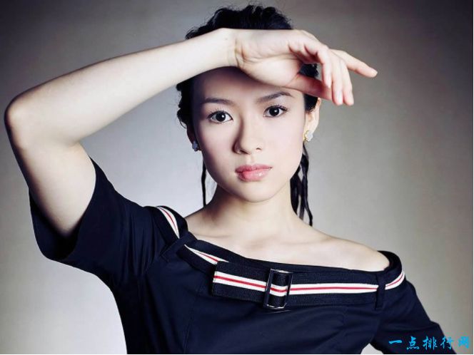 中国女明星排行榜前十名：章子怡
