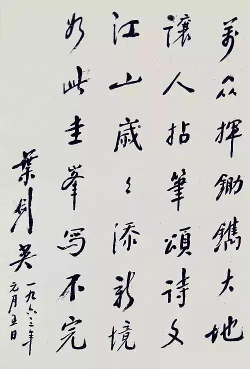 中国十大元帅书法欣赏，果然字如其人(图33)